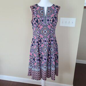 Maggy London Multi-color Dress, size 10, NWT